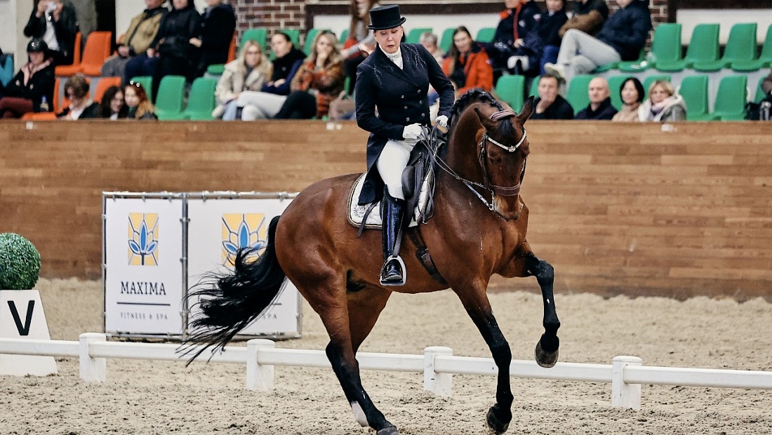 Всадница Меркулова победила в "абсолюте" Большого круга Кубка Кремля по выездке 