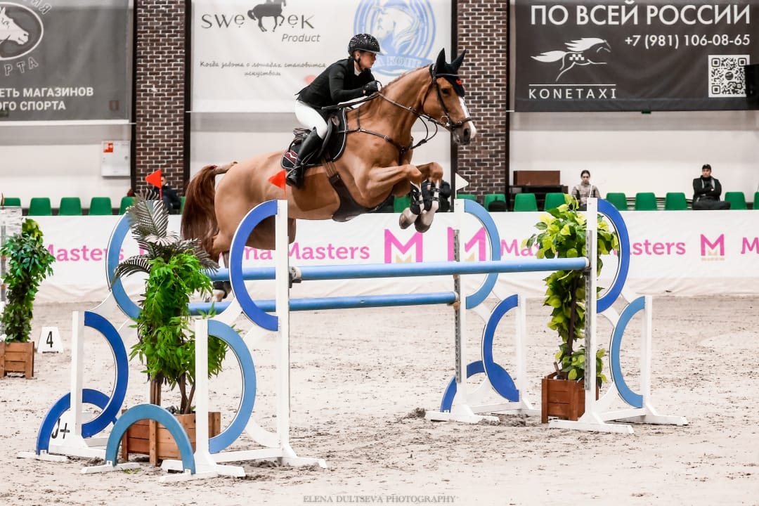 Диана Курочкина выиграла маршрут 145 см в рамках международных соревнований