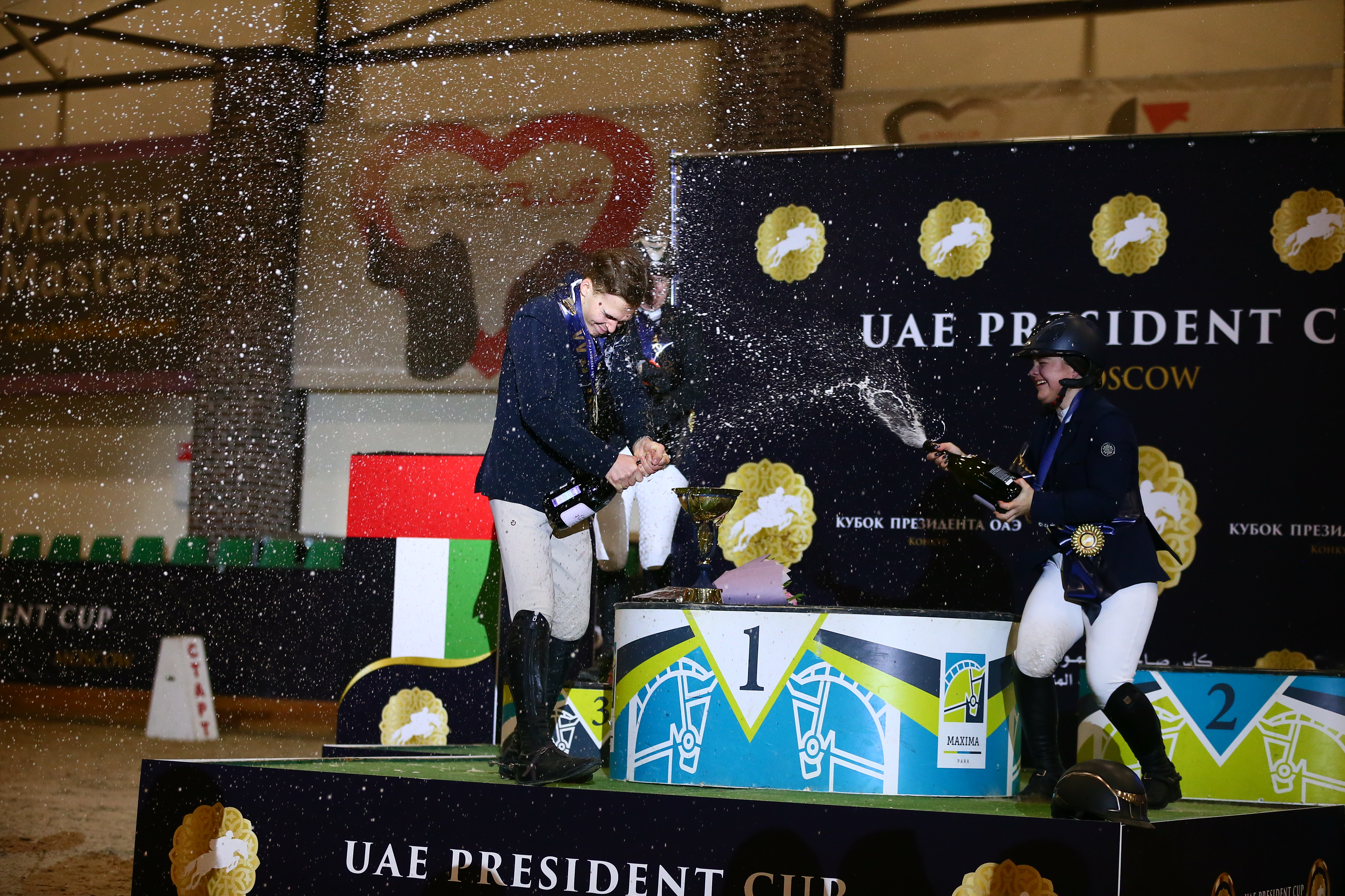 Более 300 всадников выступят в Кубке президента ОАЭ по конкуру 