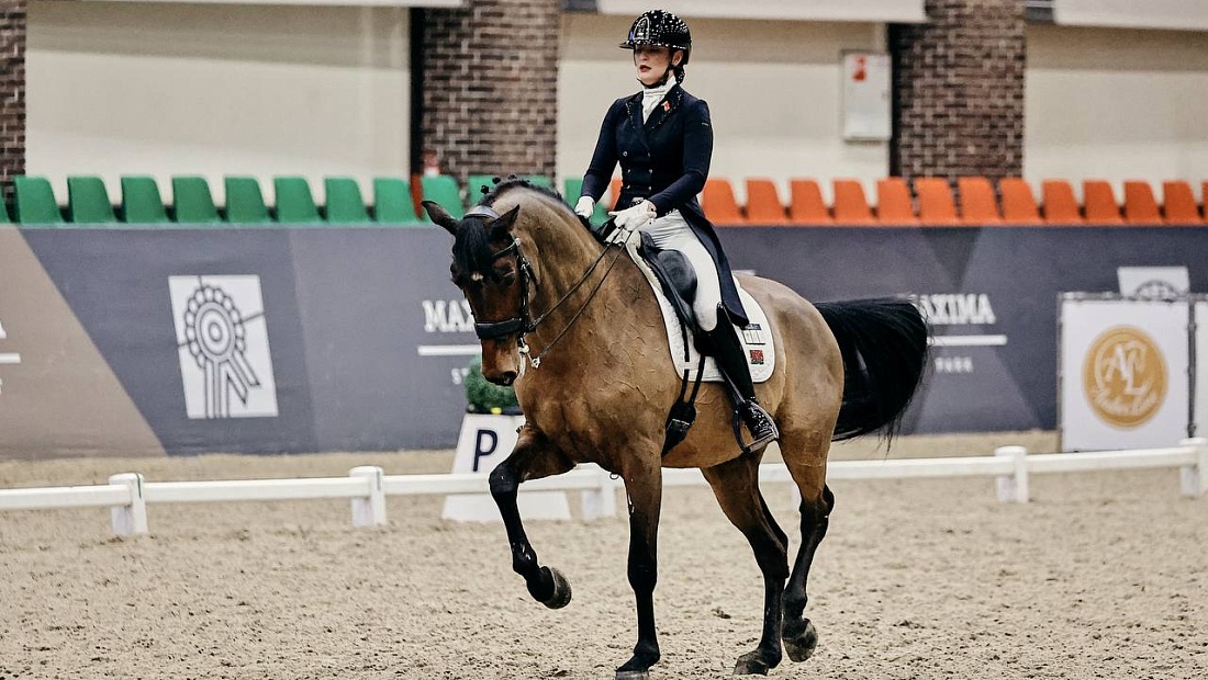 Второй день выездкового турнира завершился в MAXIMA PARK!