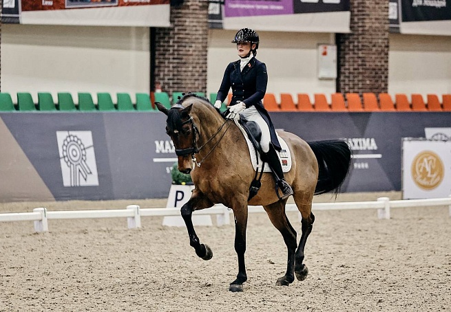 Второй день выездкового турнира завершился в MAXIMA PARK!