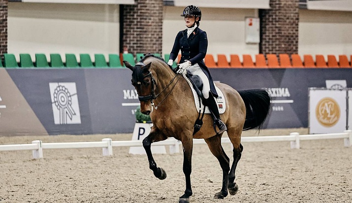 Второй день выездкового турнира завершился в MAXIMA PARK!