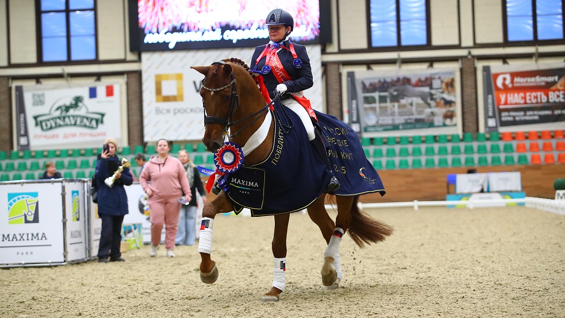 Две медали Синильниковой на Кубке России по выездке 