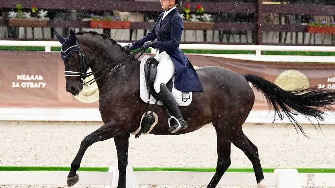 Всадница из России Карташова выиграла Большой Приз турнира Maxima Masters Звёзды Евразии по выездке