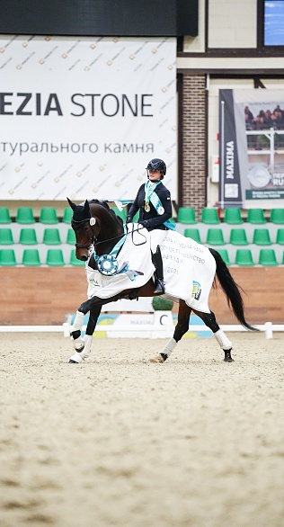 Субботний турнирный день завершился у представителей выездки!