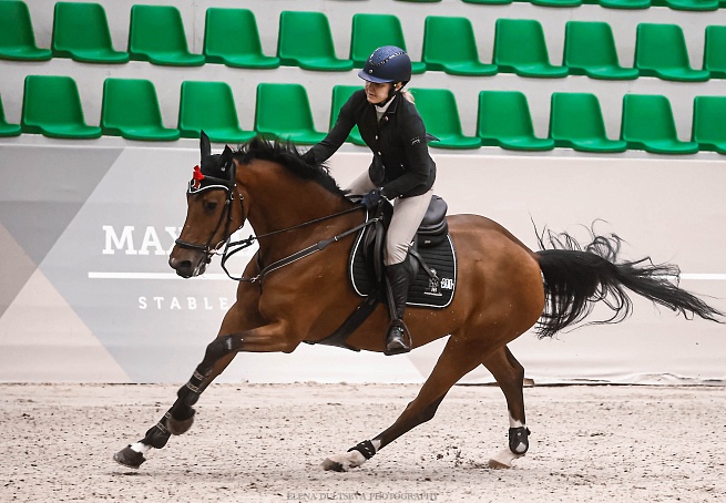 Первые победители 2026 года в турнире по конкуру определились в MAXIMA PARK! 