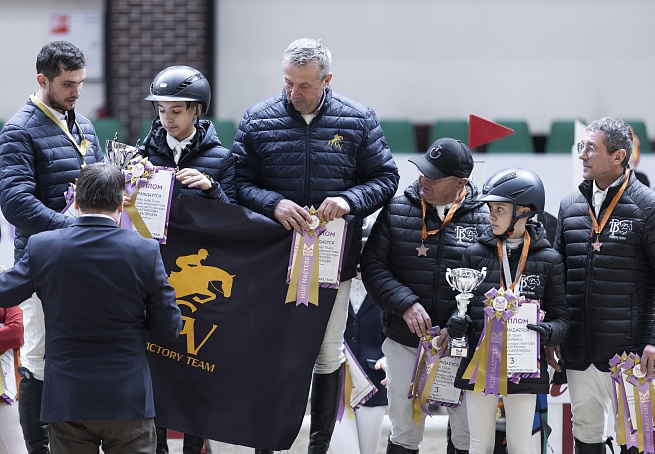 VICTORY GOLD TEAM - победители седьмого этапа MINI MASTERS TEAM