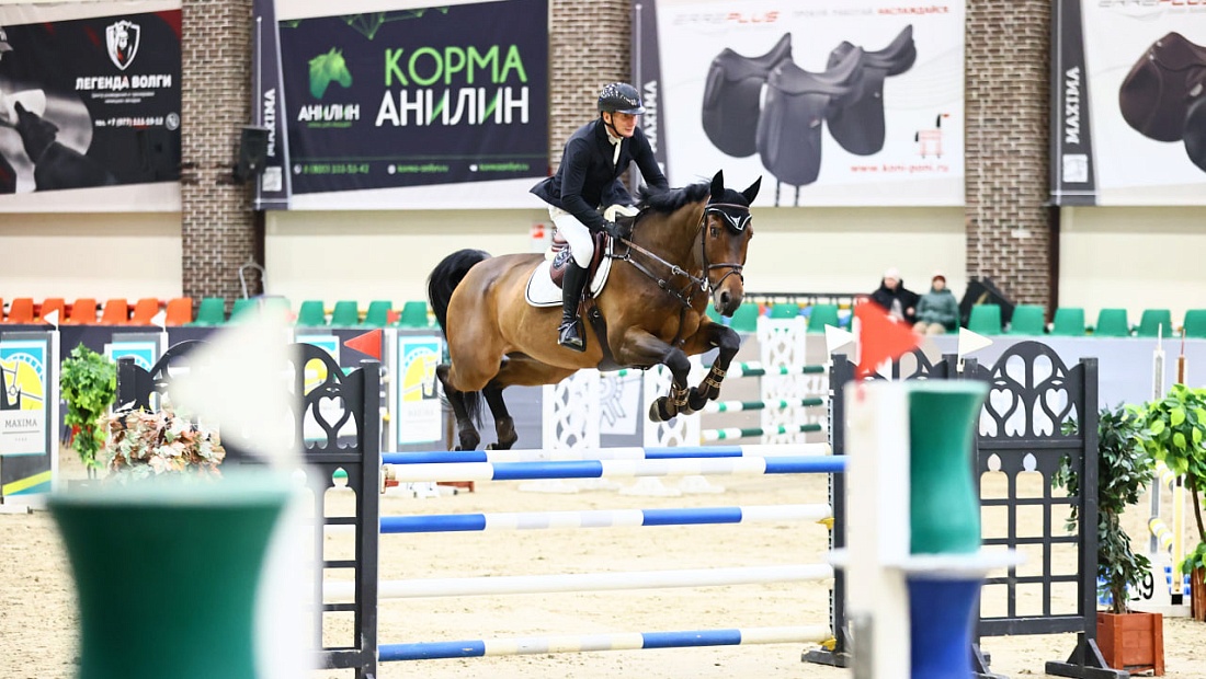 Турнир по конкуру вновь стартовал в MAXIMA PARK! 