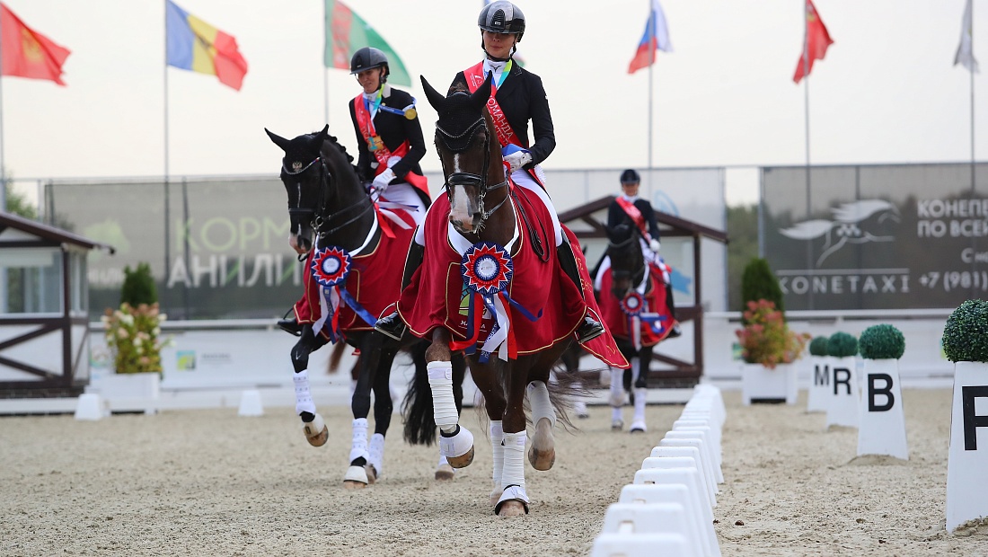 Команда Московской области-1 - Чемпион России по выездке